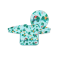 BabyOno Αδιάβροχη σαλιάρα με μακρύ μανίκι 6m-2y Toucans BN1476/02