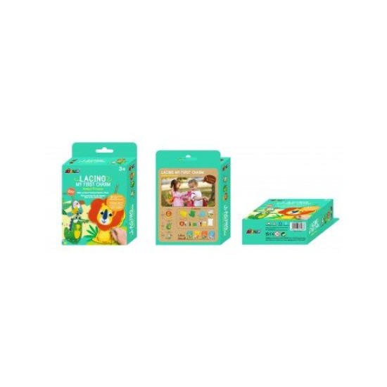 Avenir Κεντήματα Lacing My First Charm - Animal Firends για Παιδιά 3+ Ετών 60780