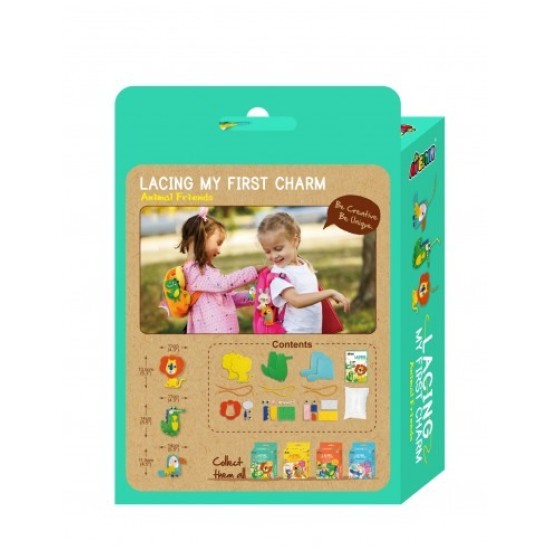 Avenir Κεντήματα Lacing My First Charm - Animal Firends για Παιδιά 3+ Ετών 60780