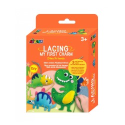 Avenir Κεντήματα Lacing My First Charm - Dino Friends για Παιδιά 3+ Ετών 60782