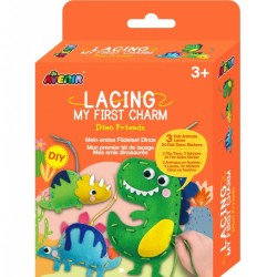 Avenir Κεντήματα Lacing My First Charm - Dino Friends για Παιδιά 3+ Ετών 60782