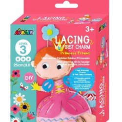 Avenir Κεντήματα Lacing My First Charm - Princess Firend για Παιδιά 3+ Ετών 60794