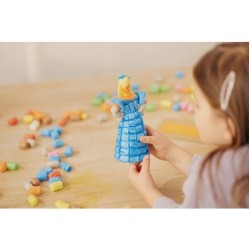 Playmais Mini Κατασκευή με σφουγγαράκια από άμυλο καλαμποκιού 5+ ετών- Πριγκίπισσα 90τεμ PLM-160952.8
