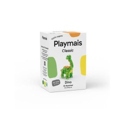 Playmais Mini Κατασκευή με σφουγγαράκια από άμυλο καλαμποκιού 3+ ετών - Δεινόσαυρος 90τμχ PLM-160951