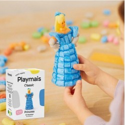 Playmais Mini Κατασκευή με σφουγγαράκια από άμυλο καλαμποκιού 5+ ετών- Πριγκίπισσα 90τεμ PLM-160952.8