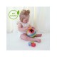 Tolo Toys Μπάλα με σχήματα-κουδουνίστρες από βιοδιασπώμενο πλαστικό TL-76004