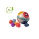 Tolo Toys Μπάλα με σχήματα-κουδουνίστρες από βιοδιασπώμενο πλαστικό TL-76004