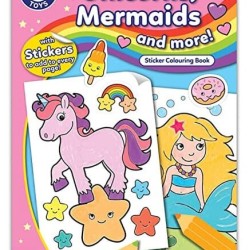 Orchard Toys Unicorns Mermaids Colouring Book Βιβλίo Ζωγραφικής Unicorns (3+ ετών) ORCHCB15