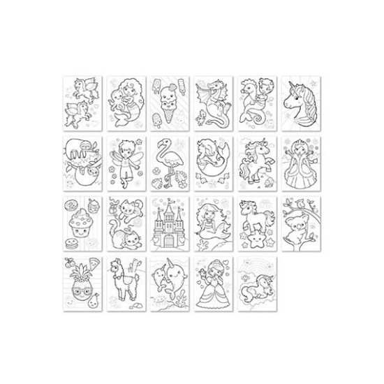 Orchard Toys Unicorns Mermaids Colouring Book Βιβλίo Ζωγραφικής Unicorns (3+ ετών) ORCHCB15