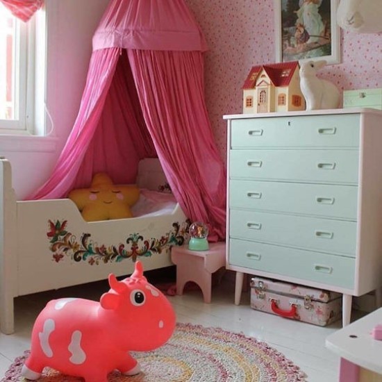 Kidzzfarm jumping animal Χοπ Χοπ Bella η αγελαδίτσα για 12+m Pink & White  KMC150504