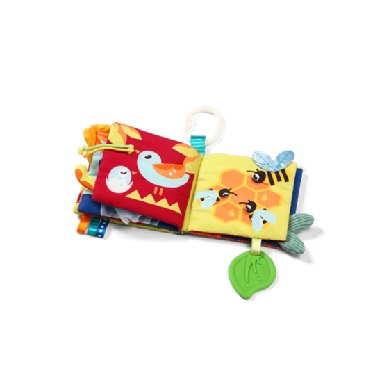 BabyOno Εκπαιδευτικό μαλακό βιβλίο - Forest trip BN1513