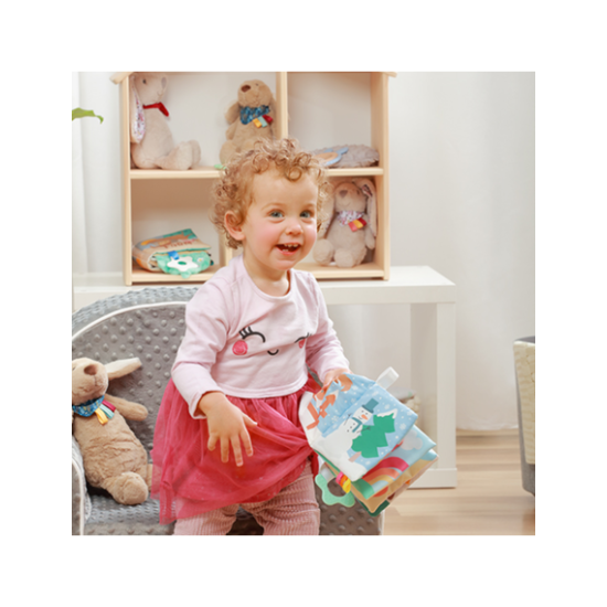 BabyOno Εκπαιδευτικό μαλακό βιβλίο - Seasons BN1511