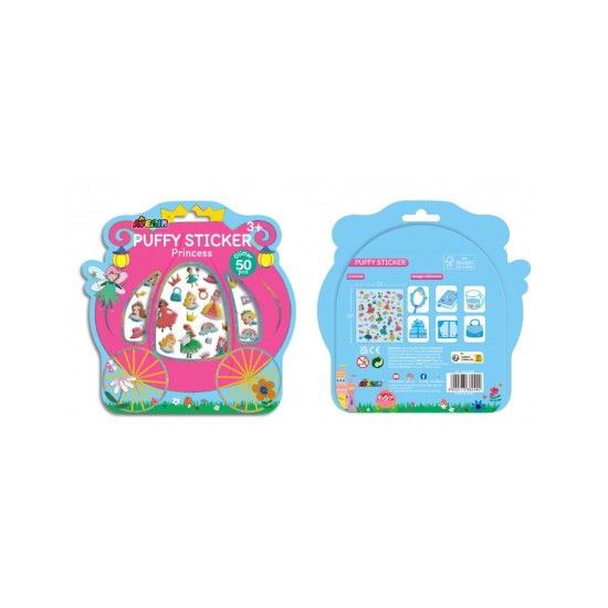 Avenir Αυτοκόλλητα για Παιδιά 3+ Ετών 50τμχ Princess 60839