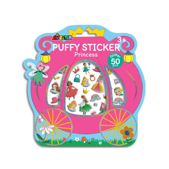 Avenir Αυτοκόλλητα για Παιδιά 3+ Ετών 50τμχ Princess 60839