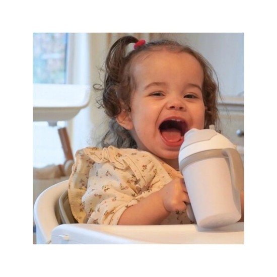 Bo Jungle Εκπαιδευτικό Κύπελλο B-Drinking cup CPLA Βιοδιασπώμενο Grey B552000