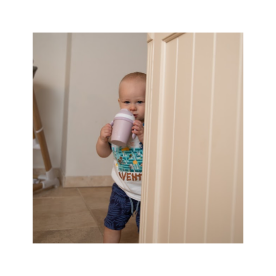 Bo Jungle Εκπαιδευτικό Κύπελλο B-Drinking cup CPLA Βιοδιασπώμενο Pink B552010