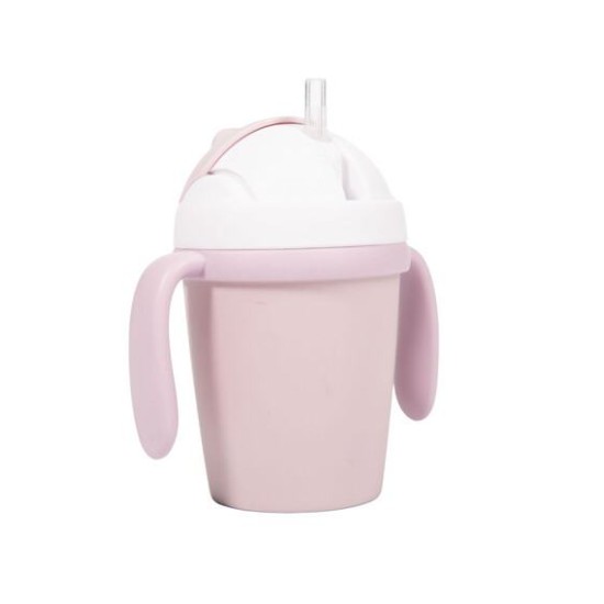 Bo Jungle Εκπαιδευτικό Κύπελλο B-Drinking cup CPLA Βιοδιασπώμενο Pink B552010