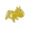 Kidzzfarm jumping animal Χοπ Χοπ Bella η αγελαδίτσα για 12+m Mustard Yellow/Μουσταρδί KMC150515