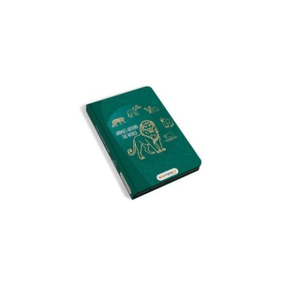 KIDYWOLF Tablet ζωγραφικής με οθόνη LCD (30 κάρτες) 5+ ετών -Animals Around The World KDW-182198