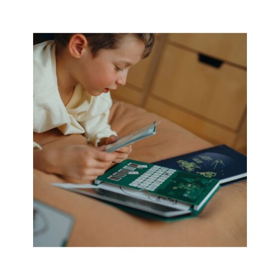 KIDYWOLF Tablet ζωγραφικής με οθόνη LCD (30 κάρτες) 5+ ετών -Animals Around The World KDW-182198