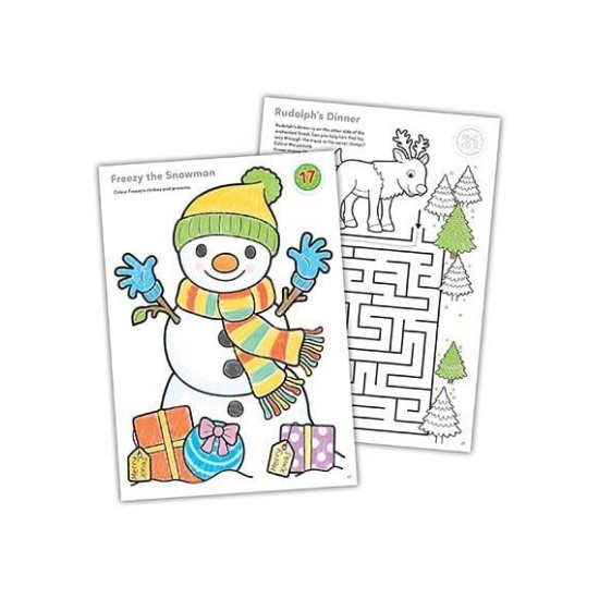 Orchard Toys Μετράμε αντίστροφα για τα Χριστούγεννα-Βιβλίο δραστηριοτήτων (4+ ετών) ORCHCB18