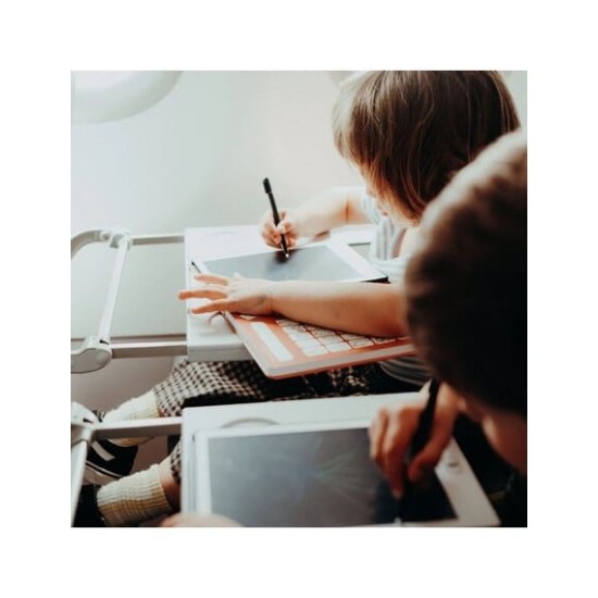 KIDYWOLF Tablet ζωγραφικής με οθόνη LCD (30 κάρτες) 5+ ετών -Dinosaurs  KDW-181467