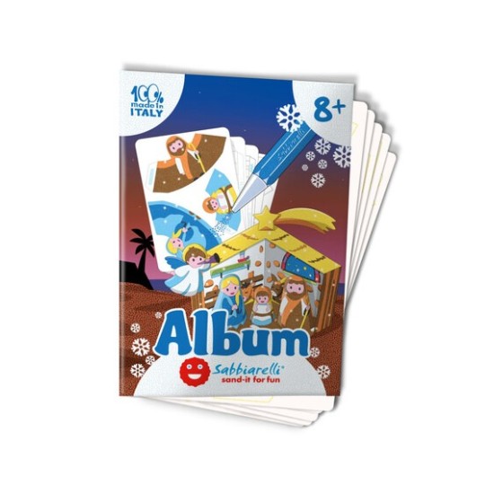 Sabbiarelli 3D Φάτνη για ζωγραφική με μαρμαρόσκονη- 8+ SAB-100AL0559