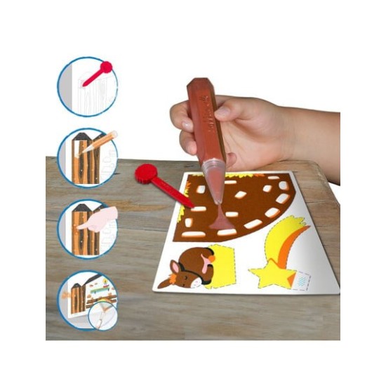 Sabbiarelli 3D Φάτνη για ζωγραφική με μαρμαρόσκονη- 8+ SAB-100AL0559