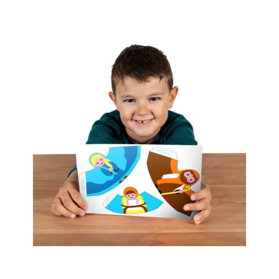 Sabbiarelli 3D Φάτνη για ζωγραφική με μαρμαρόσκονη- 8+ SAB-100AL0559