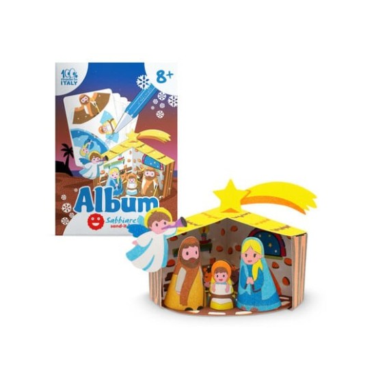 Sabbiarelli 3D Φάτνη για ζωγραφική με μαρμαρόσκονη- 8+ SAB-100AL0559