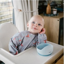 BabyOno Αδιάβροχη σαλιάρα με μακρύ μανίκι 2-4years - Fox BN1477/03