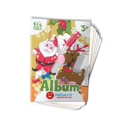 Sabbiarelli Στολίδια Χριστουγεννιάτικα για ζωγραφική με μαρμαρόσκονη 3+ SAB-100AL0538