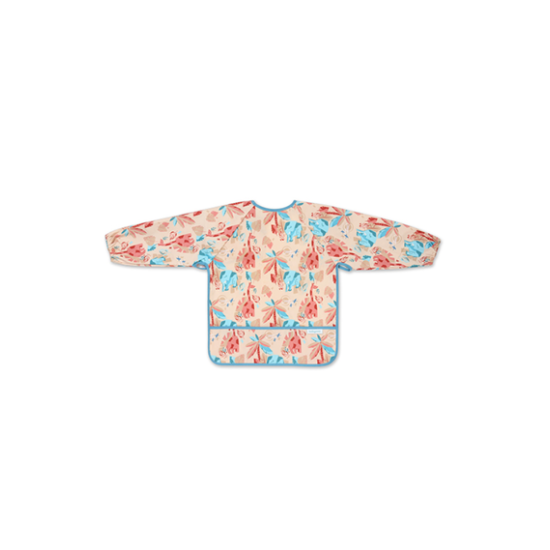 BabyOno Αδιάβροχη σαλιάρα με μακρύ μανίκι 2-4years - Jungle BN1477/02