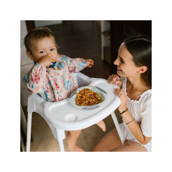 BabyOno Αδιάβροχη σαλιάρα με μακρύ μανίκι 2-4years - Jungle BN1477/02