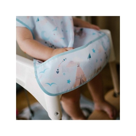 BabyOno Αδιάβροχη σαλιάρα με θήκη 2-4years -Raccoon BN1642/01