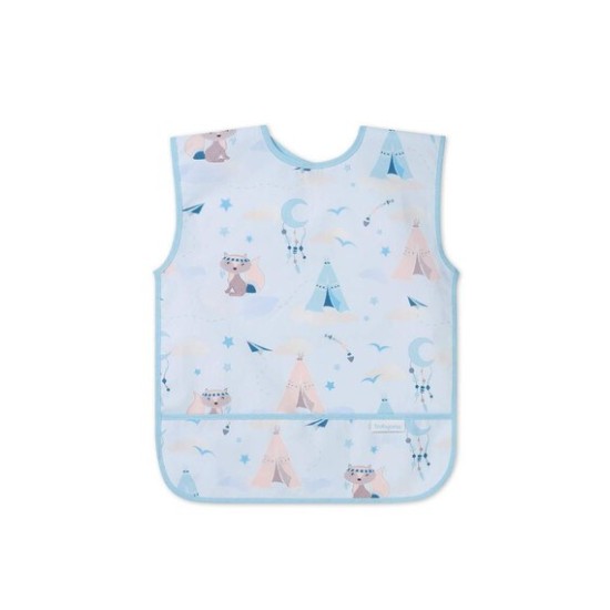 BabyOno Αδιάβροχη σαλιάρα με θήκη 2-4years -Raccoon BN1642/01