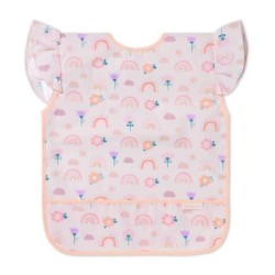 BabyOno Αδιάβροχη σαλιάρα με θήκη 2-4years -Rainbow BN1642/03