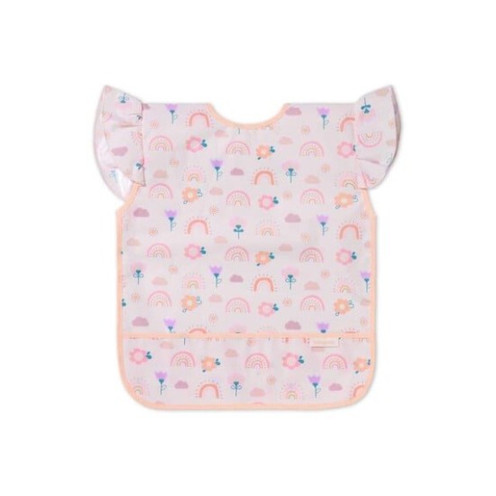 BabyOno Αδιάβροχη σαλιάρα με θήκη 2-4years -Rainbow BN1642/03