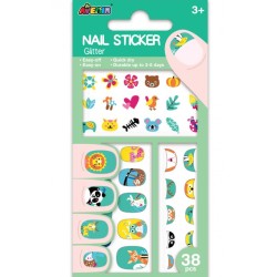 Avenir Nail Sticker Animals,Παιδικά Αυτοκόλλητα Νυχιών 3+Ετών 54τεμ 60513