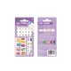Avenir Nail Sticker Flowers,Παιδικά Αυτοκόλλητα Νυχιών 3+Ετών 54τεμ 60512