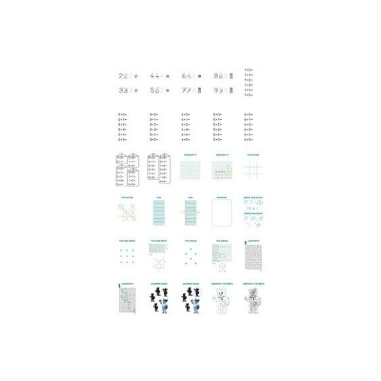 KIDYWOLF 60 κάρτες για τα Mini Tablet ζωγραφικής με θέμα "Παιχνίδια" & "Εκπαίδευση" KDW-182426