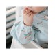 BabyOno Αδιάβροχη σαλιάρα με μακρύ μανίκι 6m-2y Plane BN1476/03