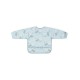 BabyOno Αδιάβροχη σαλιάρα με μακρύ μανίκι 6m-2y Plane BN1476/03