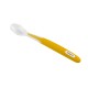 Babyono Βρεφικό Κουτάλι από Σιλικόνη Yellow BN1069/Yellow