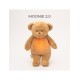 MOONIE 2.0 Επαναφορτιζόμενο βοήθημα ύπνου με ηχογράφηση & αισθητήρα κλάματος – Οργανικό βαμβάκι Cappuccino Bear M-MCA2