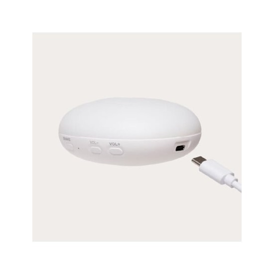 MOONIE 2.0 Επαναφορτιζόμενο βοήθημα ύπνου με ηχογράφηση & αισθητήρα κλάματος – Οργανικό βαμβάκι Cappuccino Bear M-MCA2