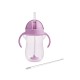 Munchkin Παιδικό Ποτηράκι με Καλαμάκι Tip & Sip Cup  Cat Pink 296ml 90541
