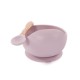 Bo Jungle B-Suction Μπολ Σιλικόνης & Κουτάλι Pink B500620