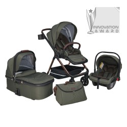 Bebe Stars Πολυκαρότσι Nammas 3σε1 Olive 335-189