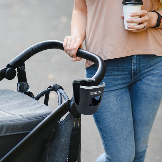 Babywise Ποτηροθήκη Καροτσιού Universal Μαύρο BW8990